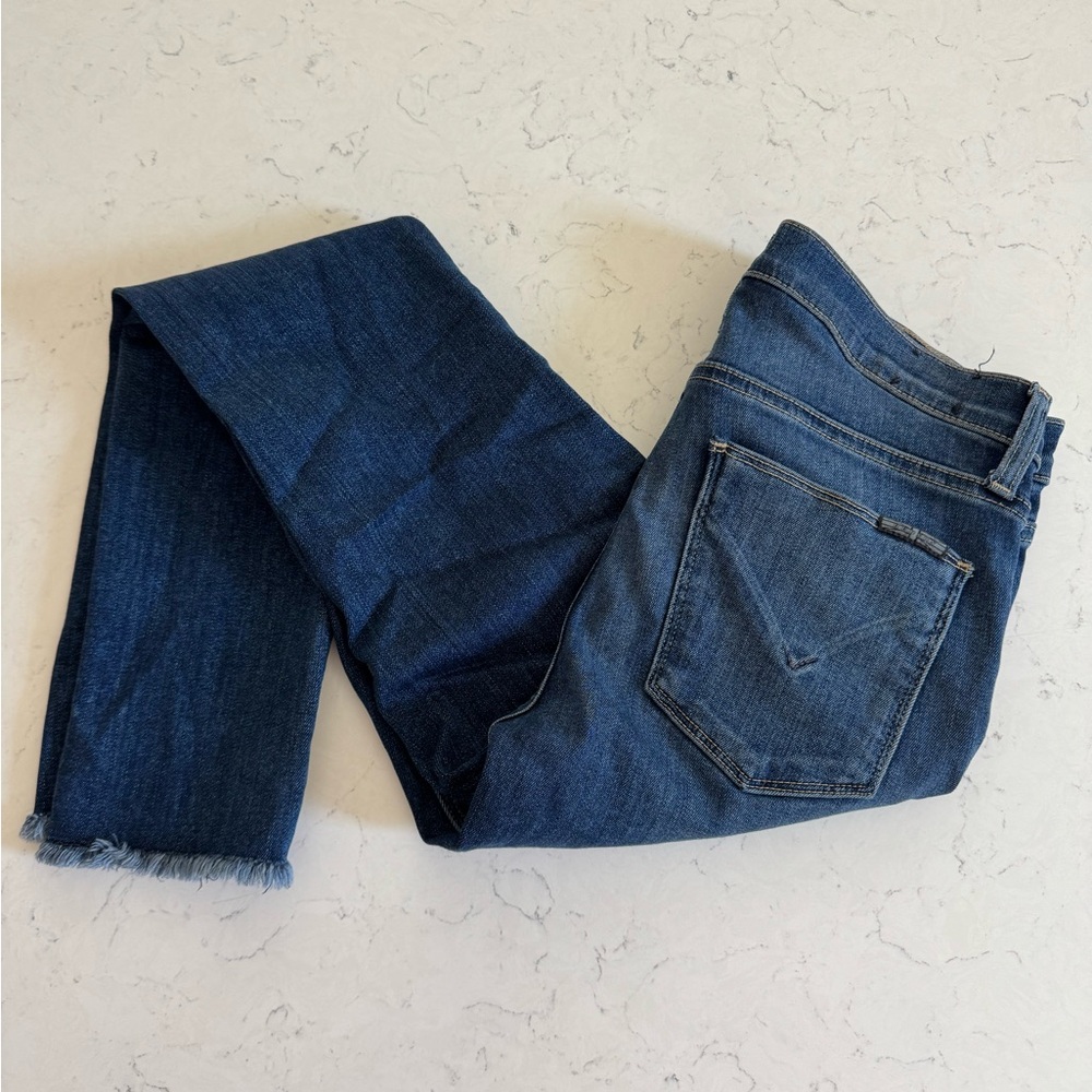 Hudson Jeans Blue Straight Leg Denim